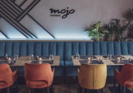Wnętrza restauracji Mojo Lounge w Zielonej Górze