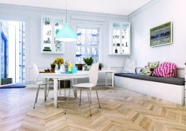 Dąb Color Bianco, Jawor-Parkiet