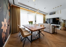 Elegancki dwupoziomowy apartament w Katowicach