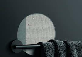 Grzejnik łazienkowy ukryty w ścianie