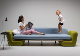 sofa, mebel, plac zabaw, projektanci, design, dzieci