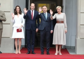 Kate i William w Polsce