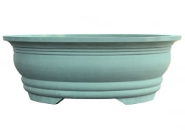 Ceramiczna donica przeznaczona dla roślin o korzeniach sięgających ok. 20 cm.