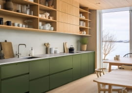 Dąb Baltic Dune PD3102, Zielony Oliwkowy PU2209, Terazzo Beige PK9022