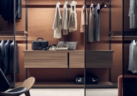 Oświetlenie garderoby