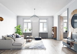 Mieszkanie całe w bieli