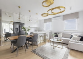 Mieszkanie dla pary - minimalizm z nowoczesnym twistem