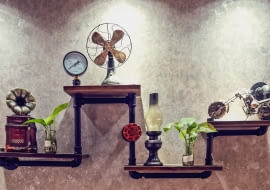 Półki z rur – oryginalne rozwiązanie do industrialnych wnętrz