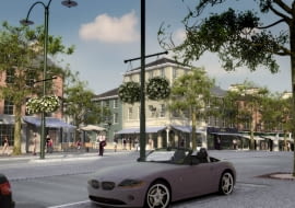 Miasta przyszłości według Księcia Karola, urbanistyka, Wizualizacje nowego miasta Sherford w południowo-zachodniej Anglii.