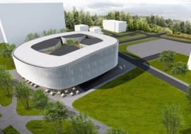 Nowa siedziba PZPN - wizualizacja.