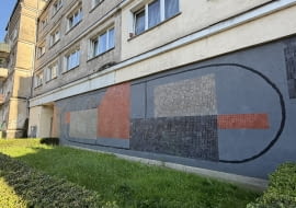 Mozaika Józefa Hałasa przy ul. Podwale we Wrocławiu