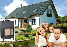 Dom, który wybraliśmy do naszych rozważań, jest zdecydowanie lepiej ocieplony niż wymagają tego przepisy. Mamy bowiem nadzieję, że takie właśnie domy będą coraz częściej budowane.