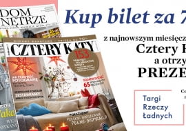 Targi Rzeczy Ładnych z miesięcznikiem Cztery Kąty