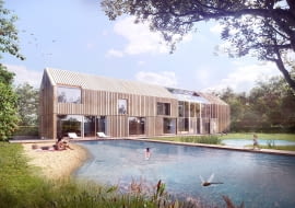 Dom Symbiotyczny - proj. BXBstudio Bogusław Barnaś & Studio Projektowe Paweł Jarosz