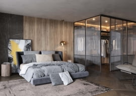 Garderoba Lumi Sypialnia Soft Loft