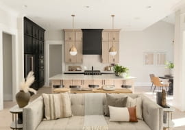 Salon z aneksem kuchennym