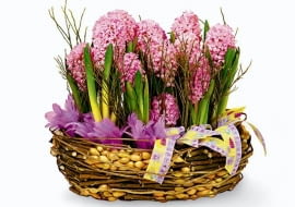 KOMPOZYCJA FLORYSTYCZNA MINIOGRODEK