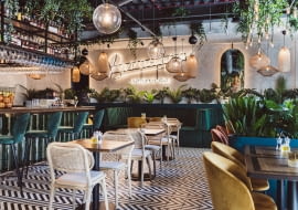 Restauracja & Cocktail Bar Paradiso - aranżacja zaprojektowana przez 370 Studio