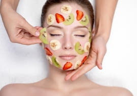 owoce, maseczki owocowe,