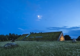 Green Line - dom na Warmii. Proj. Przemek Olczyk / Mobius Architekci