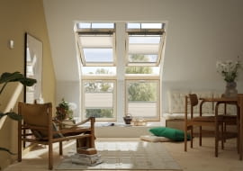 Okna montowane w zestawach to jeszcze więcej światła i panoramiczny widok