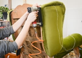 Tapicerowanie fotela