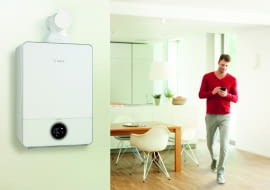 Kocioł gazowy dwufunkcyjny