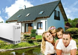 Dom, który wybraliśmy do naszych rozważań, jest zdecydowanie lepiej ocieplony niż wymagają tego przepisy. Mamy bowiem nadzieję, że takie właśnie domy będą coraz częściej budowane.