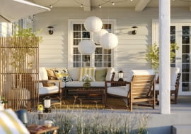 Klasyczne meble ogrodowe z serii NÄMMARÖ