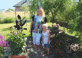 DLA NASZEGO SYNA ogród jest nie tylko wspaniałym miejscem zabaw, ale także szkołą życia.