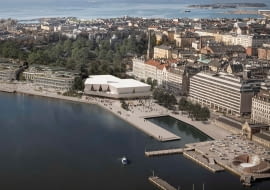 Muzeum Architektury i Wzornictwa w Helsinkach. Proj. JKMM Architects