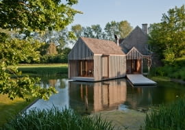 dom, drewno, architektura świat, Belgia, krajobraz flamandzki, dobudowa, ażur, konstrukcja, rzeźba