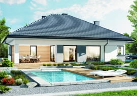 Projekty domów parterowych