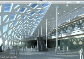 projekt, dworzec, pkp, poznań, trigranit