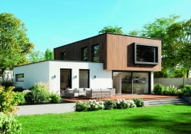 Wśród tysięcy  propozycji wydaje się,  że największe znaczenie  dla inwestorów ma  estetyka budynku,  funkcjonalny układ  pomieszczeń   oraz otoczenie nowego  domu