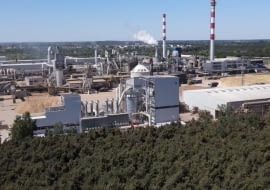 Nowa wieża do recyklingu w farbyce Pfleiderer w Wieruszowie