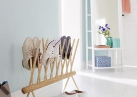 Stojak na buty - alternatywa dla szafki na buty
