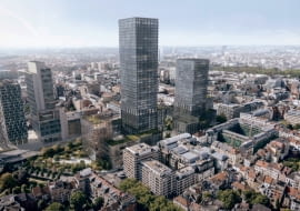 Projekt nowej siedziby Komisji Europejskiej w Brukseli przygotowany przez Kuryłowicz & Associates w konsorcjum z RS Architektura Krajobrazu i Buro Happold