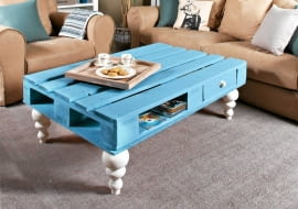 meble z palet, stolik z palet, stolik kawowy