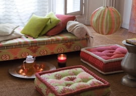 wnętrza urządzone w stylu orientalnym