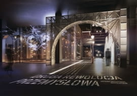 Projekt wystwawy stałej w Muzeum Inżynierii Miejskiej w Krakowie -  Koza Nostra Studio i Stellar Fireworks.