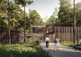 Projekt Budynku Nadleśnictwa Człuchów