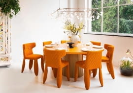 Krzesło MONSTER z szerokim oparciem / MOOOI