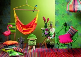 16.06.2016 Warszawa . Wnetrza , kolor i wzor , temat etno - Meksyk , Afryka , Japonia , sesja dla magazynu Cztery Katy , stylizacja Joanna Plachecka .Fot. Michal Mutor