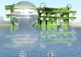 Krakowski Salon Tlenowy. Proj. Joanna Jaros. Grand Prix* 6. Międzynarodowego Biennale Architektury Wnętrz