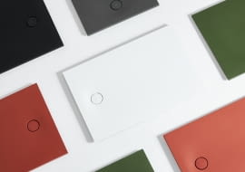 Kolorowe brodziki łazienkowe OMNIRES AQUAROCK