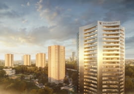 Nowa Gwiazda na osiedlu "Gwiazdy" w Katowicach. Proj. Maciej Franta