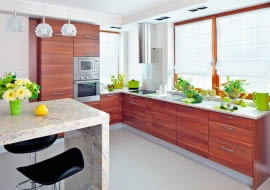 kuchnia, dom, wystrój wnętrz