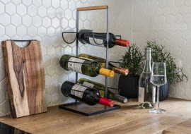 Stojak na wino z kolekcji Oslo