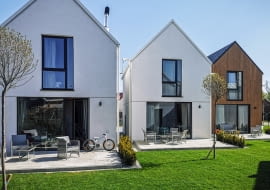 Domki letniskowe w Jastrzębiej górze. Proj. Piotr Kowalczyk